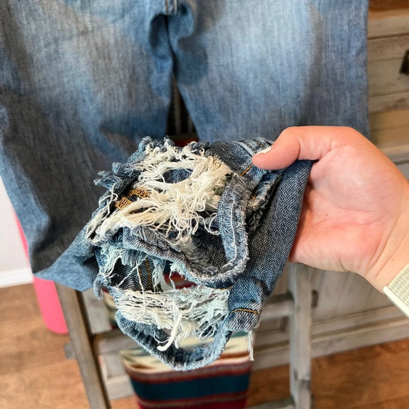 Anthropologie Pilcro women’s the Heritage boyfriend jeans size 28P - Picture 8 of 13